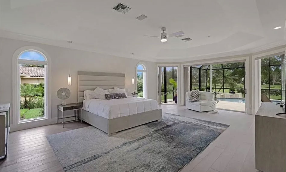 naples florida home renovation interior design bedroom